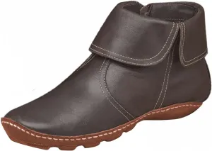 Ankle Booties for Women Flat Heel,Womens Ankle Boots Fashion Lace Up Side Zip Vintage Booties Low Heel Arch Support