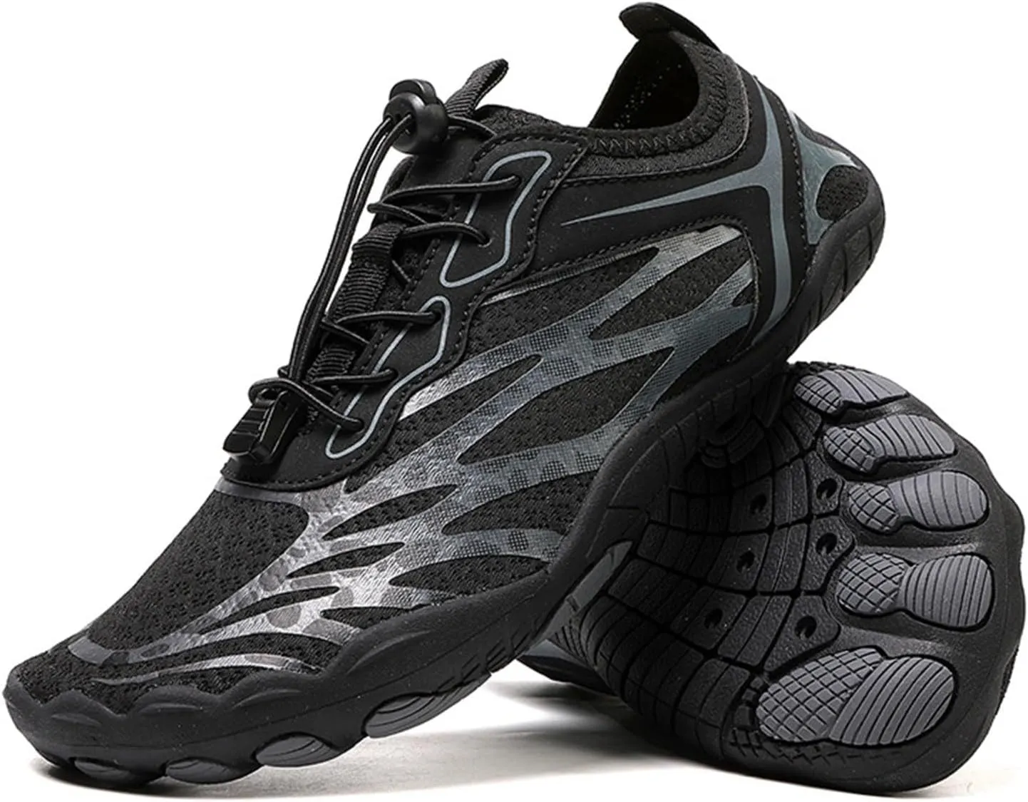 Unisex Couple Water Shoes Beach Breathable Quick-Dry Barefoot Shoes for Women Men Wading Diving Walking Beach Volleyball Shoe Summer Non Slip Hiking Shoe Snorkeling Gear for Adults