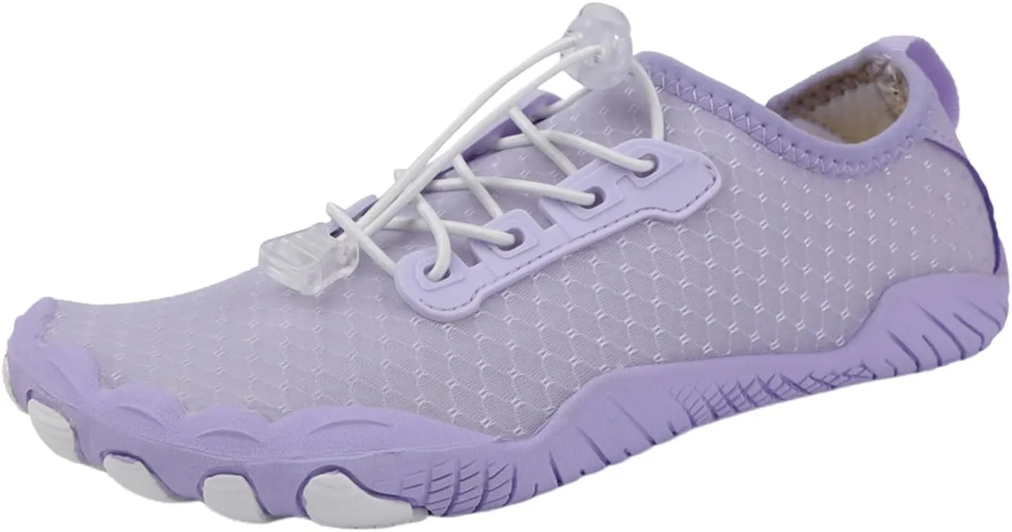 Water Shoes for Women Men Barefoot Shoes Non Slip Water Socks Wading Diving Swim Shoe Sand Socks for Beach Volleyball Summer Slip on Hiking Rock Climbing Shoe Indoor Fitness Yoga Footwear